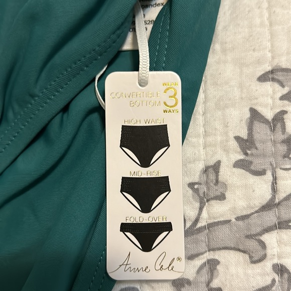 Anne Cole 3 way convertible bikini bottom - Picture 10 of 15